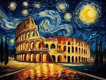Roman Colosseum Lights – Diamond Painting Kit