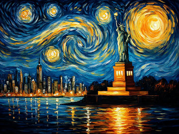Statue of Liberty – Diamond Painting Kit
