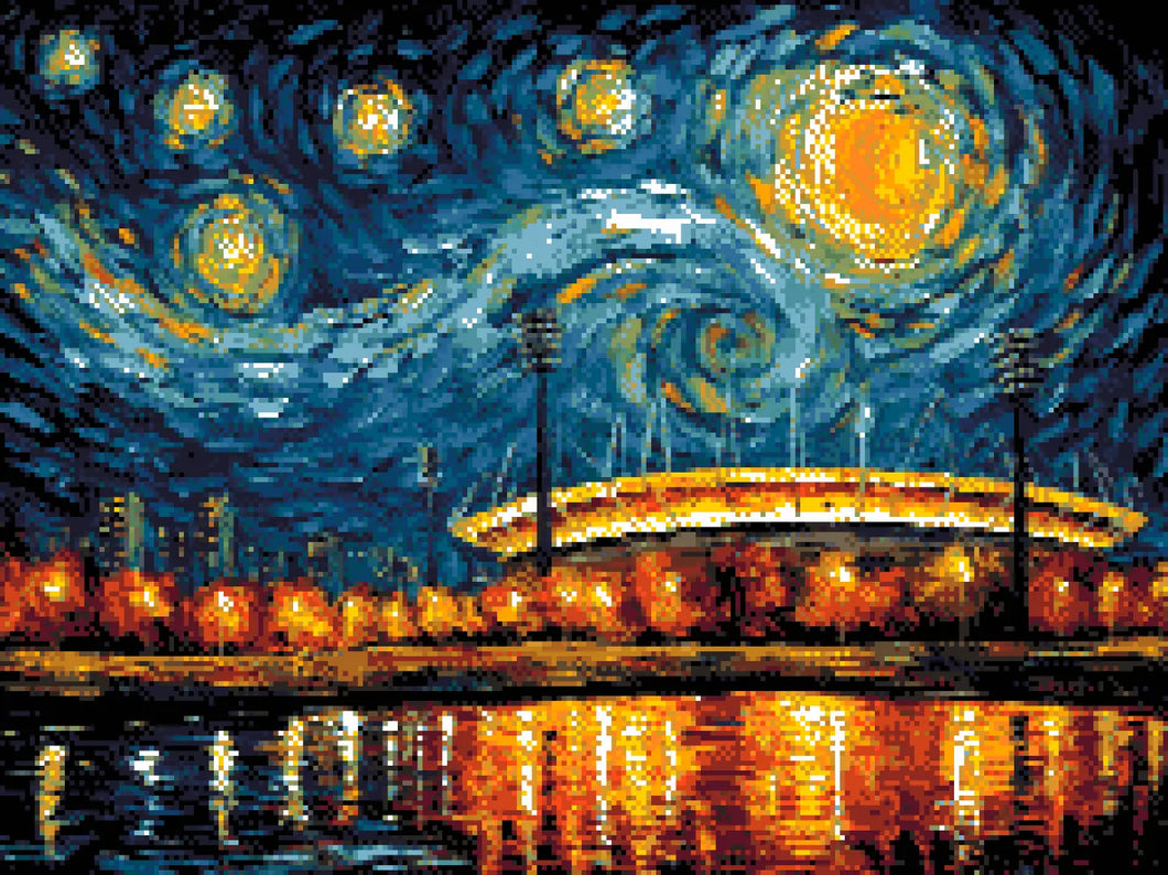 Melbourne Cricket Ground – Diamond Painting Kit