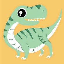 Happy Lil' Dinosaur - 5D Diamond Painting Kit