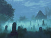 Ghostly Graveyard Mist - Diamond Painting Kit