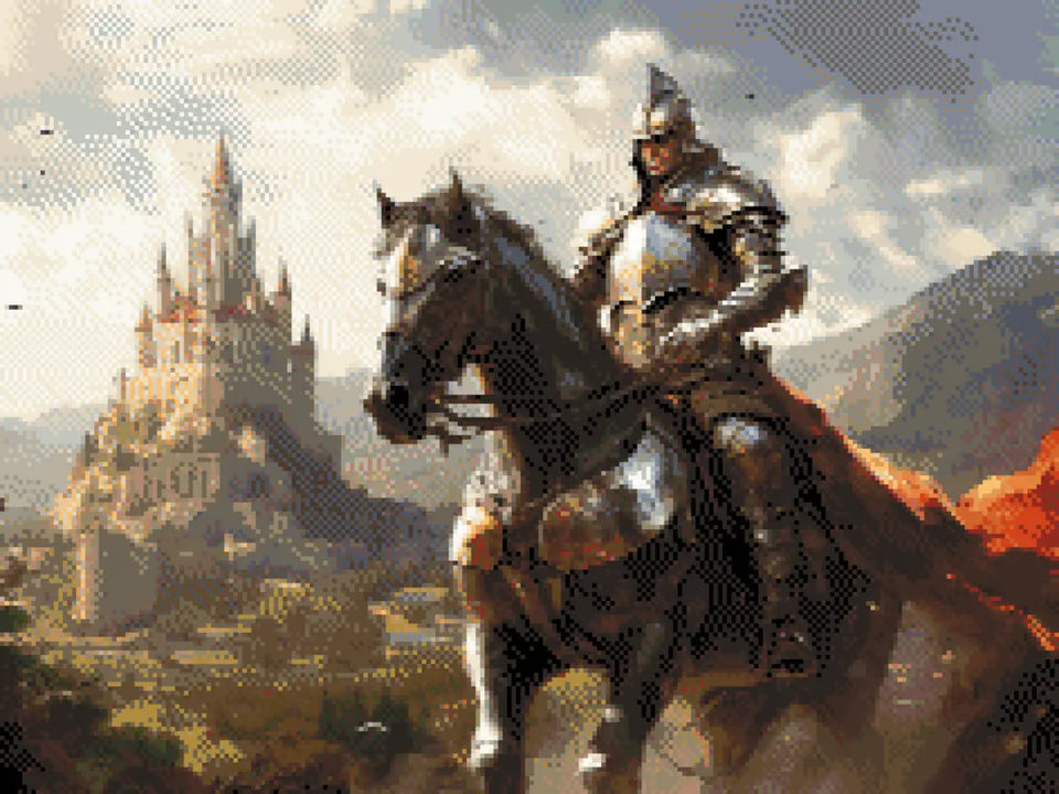 Heroic Knight - 5D Diamond Painting Kit