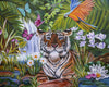 Rainforest Tiger - 5D Diamond Painting Kit
