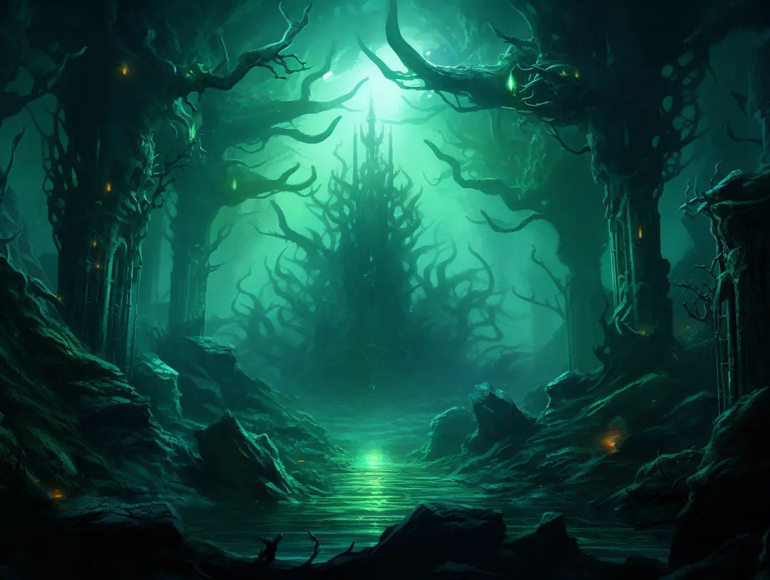 Scorpio's Mystical Depths - 5D Diamond Painting Kit