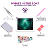 Scorpio's Mystical Depths - 5D Diamond Painting Kit