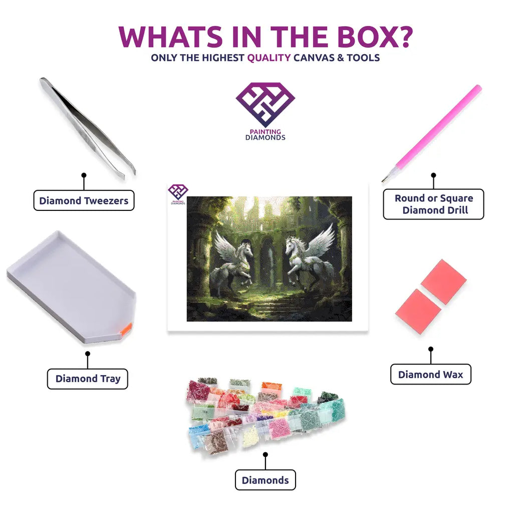 Unicorn Relics - 5D Diamond Painting Kit