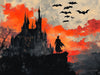 Vampire’s Castle Gloom - Diamond Painting Kit