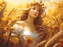 Virgo's Harvest Abundance - 5D Diamond Painting Kit