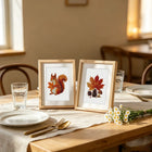 Autumn Woodland Friends mini diamond painting design displayed in a decorative room setting