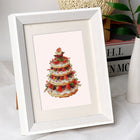 Framed Christmas Treats & Sweets mini diamond painting artwork presented as finished decor