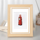 City Street Icons mini diamond painting design displayed in a decorative room setting