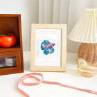 Framed Colourful Tropical Fish mini diamond painting artwork presented as finished decor