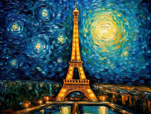 Starry Parisian Nights - 5D Diamond Painting Kit
