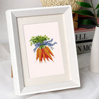 Garden Harvest & Wreaths mini diamond painting design displayed in a decorative room setting