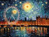 Glowing London Eye - 5D Diamond Painting Kit