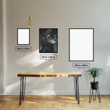 Necromancer's Storm diamond painting displayed in a room setting