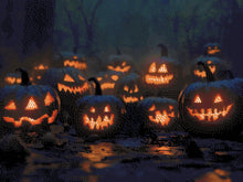 Pumpkin Glow Night - Diamond Painting Kit