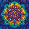 Rainbow Mandala Swirls - Diamond Painting Kit