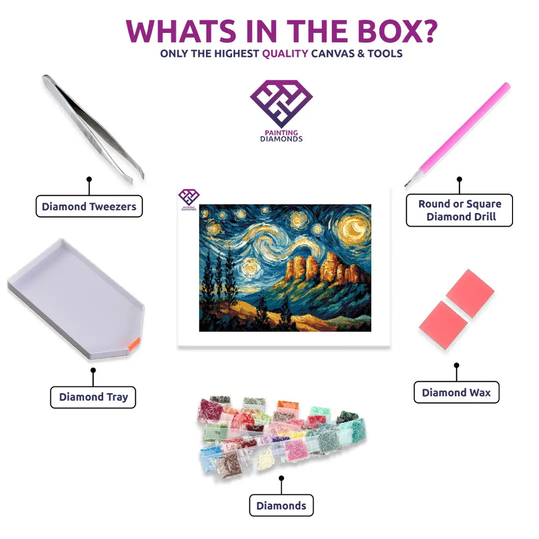 Three Sisters – Diamond Painting Kit