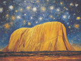 Uluru Starlight artwork shown as a completed diamond painting preview