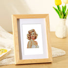 Completed Vintage Glamour Portraits mini diamond painting shown as framed decor