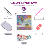 Lavender Fields - 5D Diamond Painting Kit