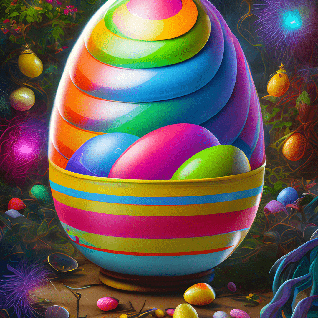 Colourful Easter Egg - 5D Diamond Painting Kit