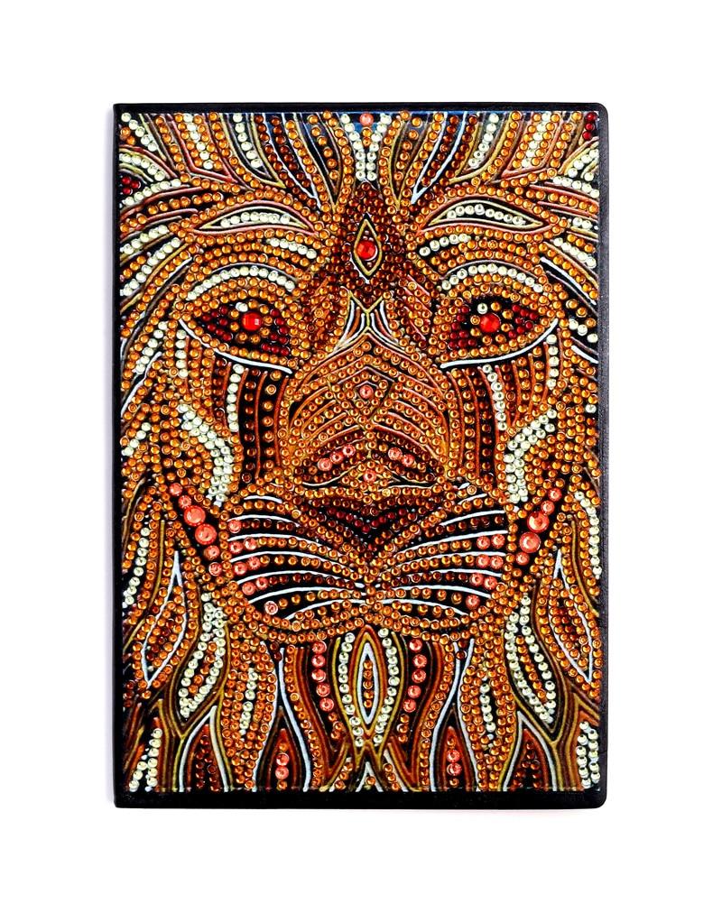 Painting Diamonds Notebook - Lion