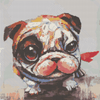 Happy Bulldog - 5D Diamond Painting Kit