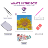 Vibrant Sunflower - 5D Diamond Painting Kit