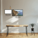 Grand Pacific Dream diamond painting displayed in a room setting