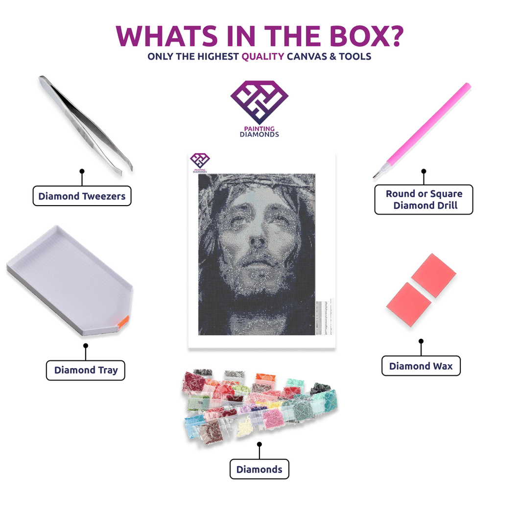 Crown of Thorns - 5D Diamond Painting Kit