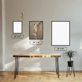 Love of the Giraffe diamond painting displayed in a room setting
