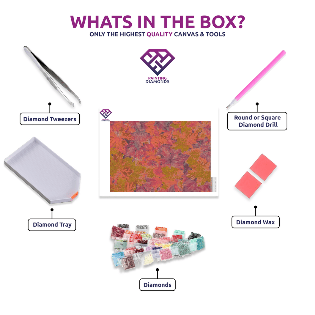 Mapleleaves - 5D Diamond Painting Kit