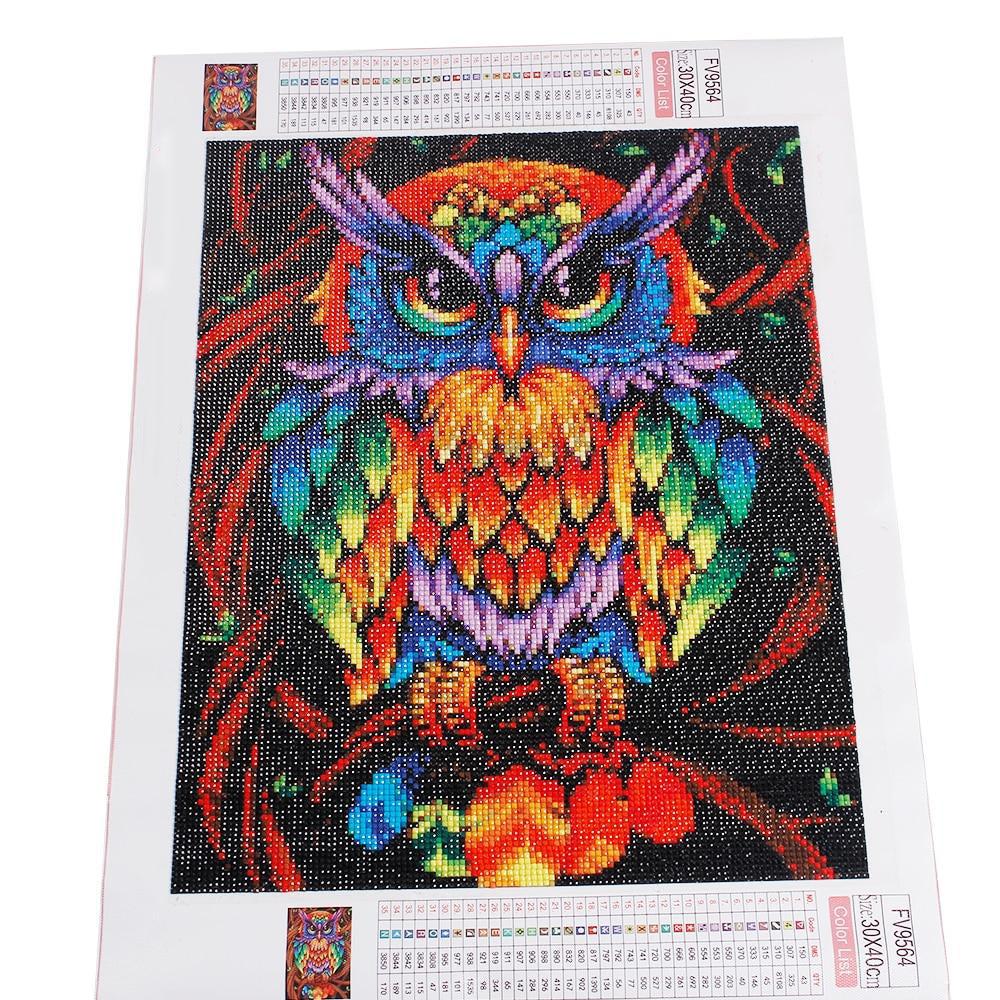 owlfun 12 Set di 12 diamond painting 5D per bambini, decorazioni natalizie con diamanti di cacao e pittura fai da te owlfun 12 Set di 12 diamond painting 5D per bambini, decorazioni natalizie con diamanti di cacao e pittura fai da te