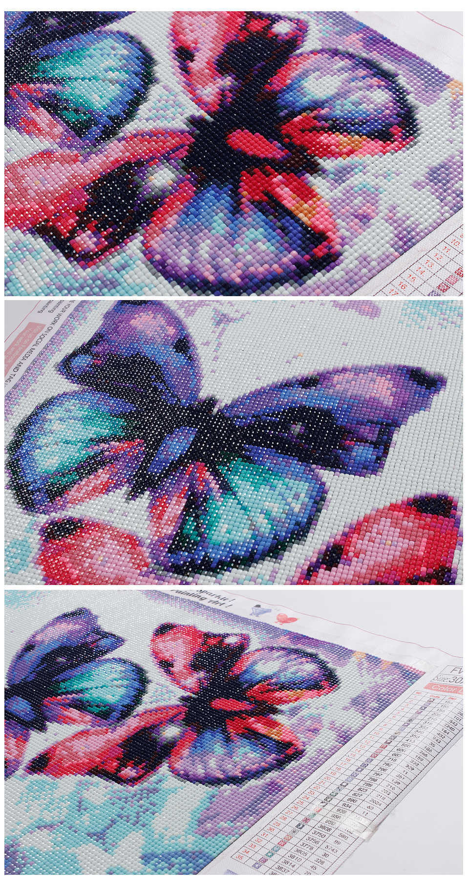 Colourful Butterfly #9 - 5D Diamond Painting Kit