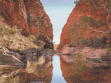 Simpson Gap Serenity artwork shown as a completed diamond painting preview
