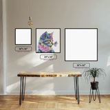 Kitten's Butterfly Encounter - 5D Diamond Painting Kit